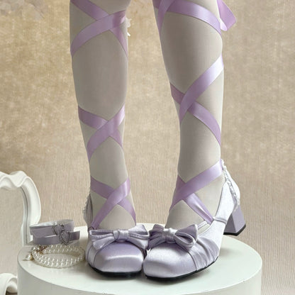 ♡ Heartbeat Ballet ♡ - Balletcore Pumps