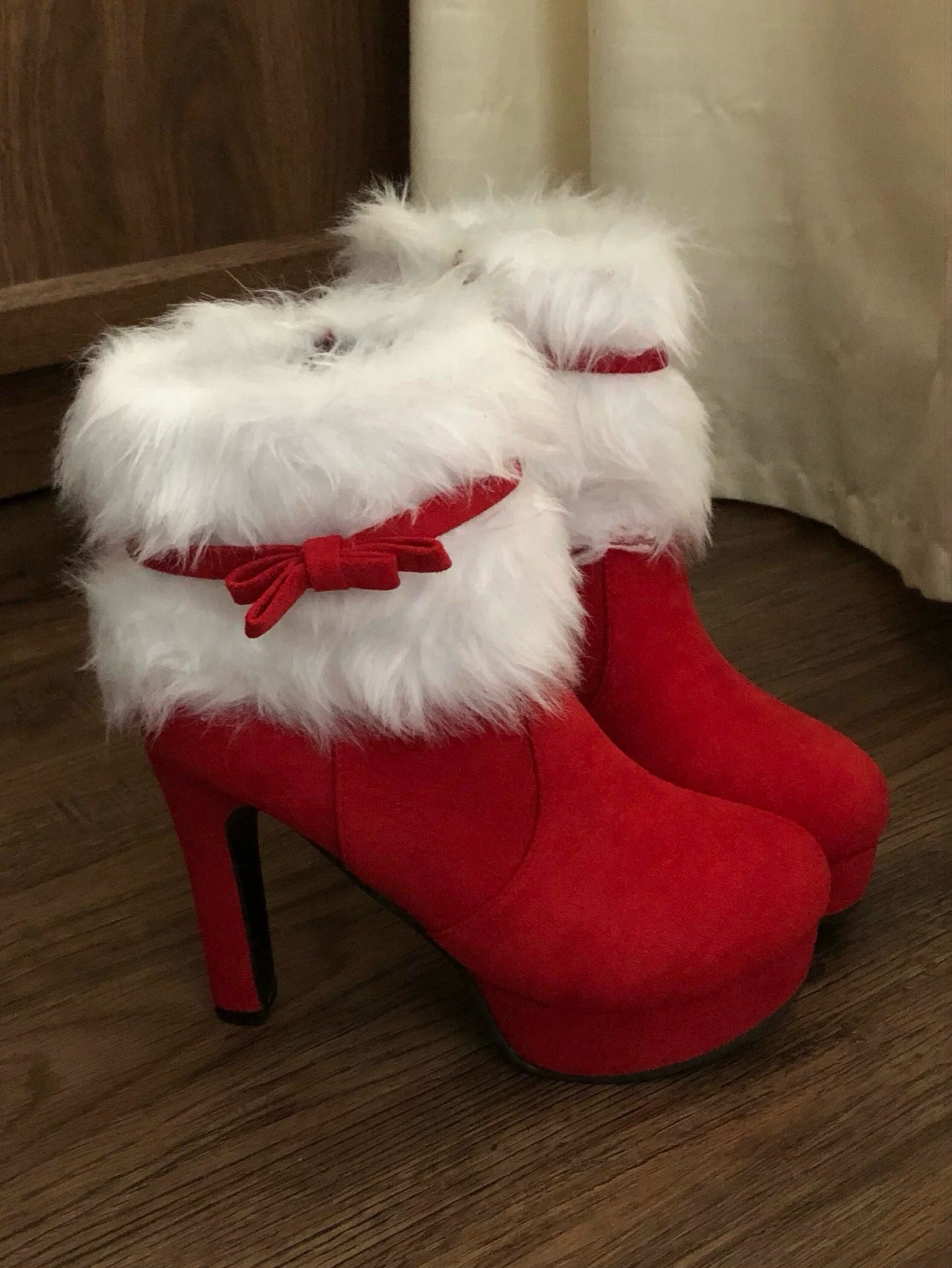 ♡ Milky Puff ♡ – Cozy Princess Boots