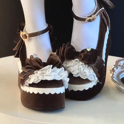 ♡ Stack Cake ♡ - Velvet Platforms