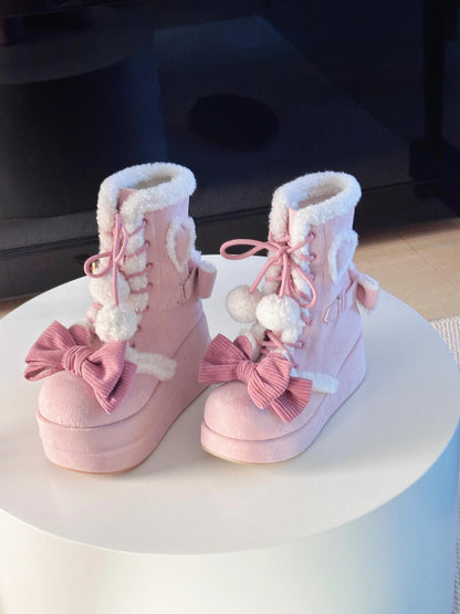 ♡ Winter Romance ♡ - Snow Boots