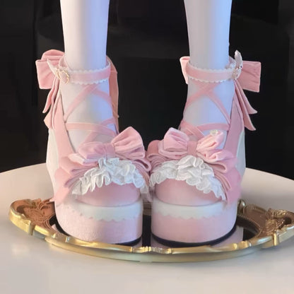 ♡ Stack Cake ♡ - Velvet Platforms