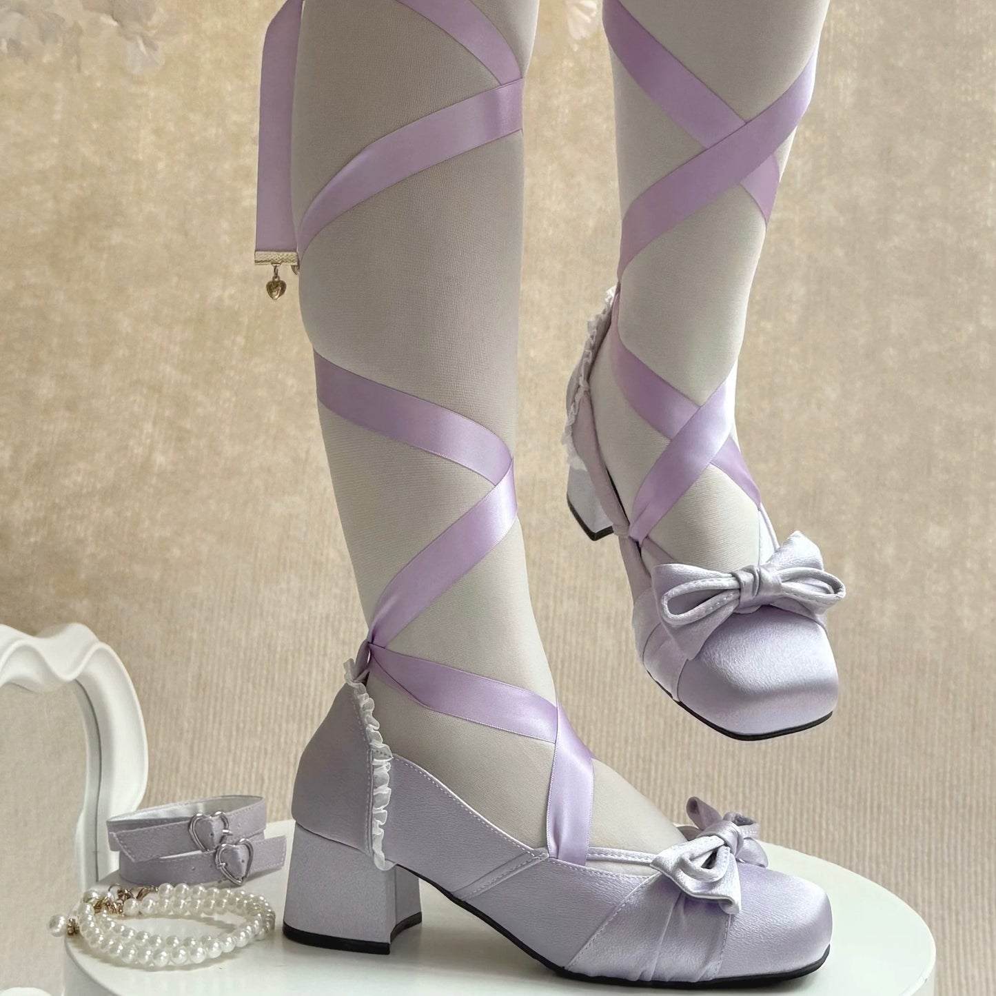 ♡ Heartbeat Ballet ♡ - Balletcore Pumps