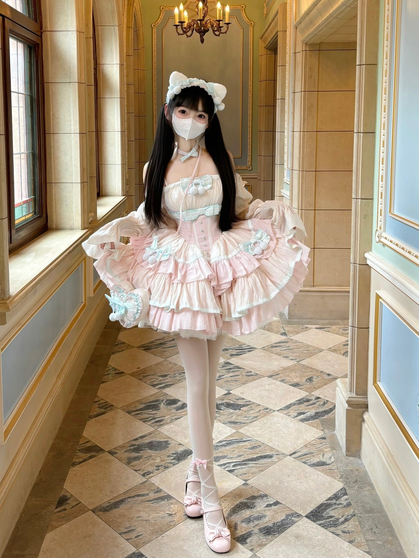 ♡ Mint Kitten ♡ - Princess Dress