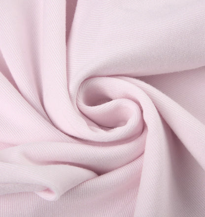 Розовое платье-трапеция с завязкой на талии