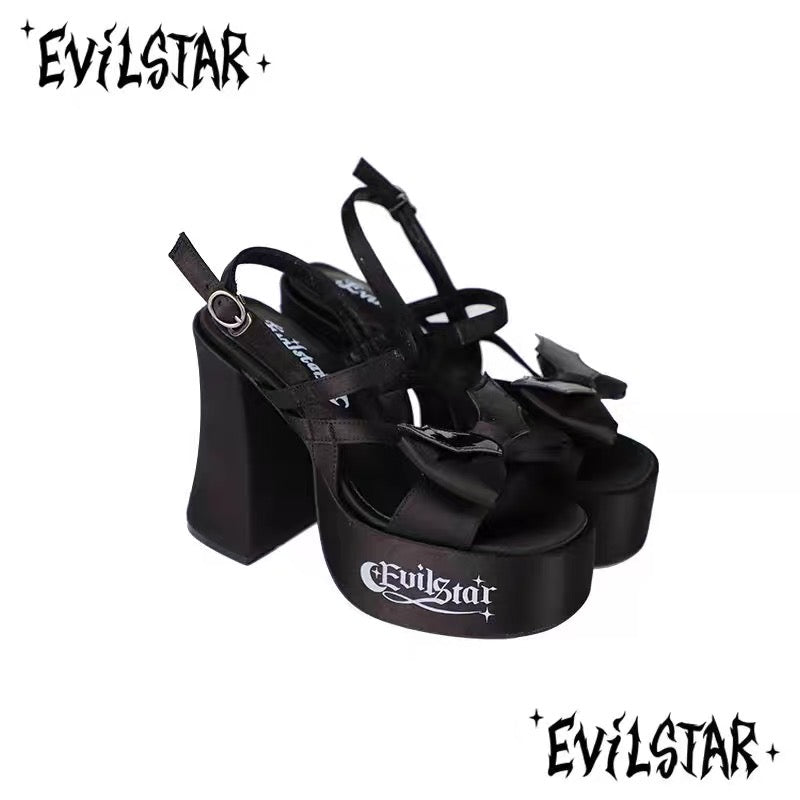 ♡ Evil Star ♡ - Gothic High Heel Sandals