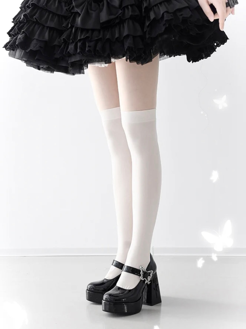 ♡ Dreamland Butterfly ♡ - Bling High Heels