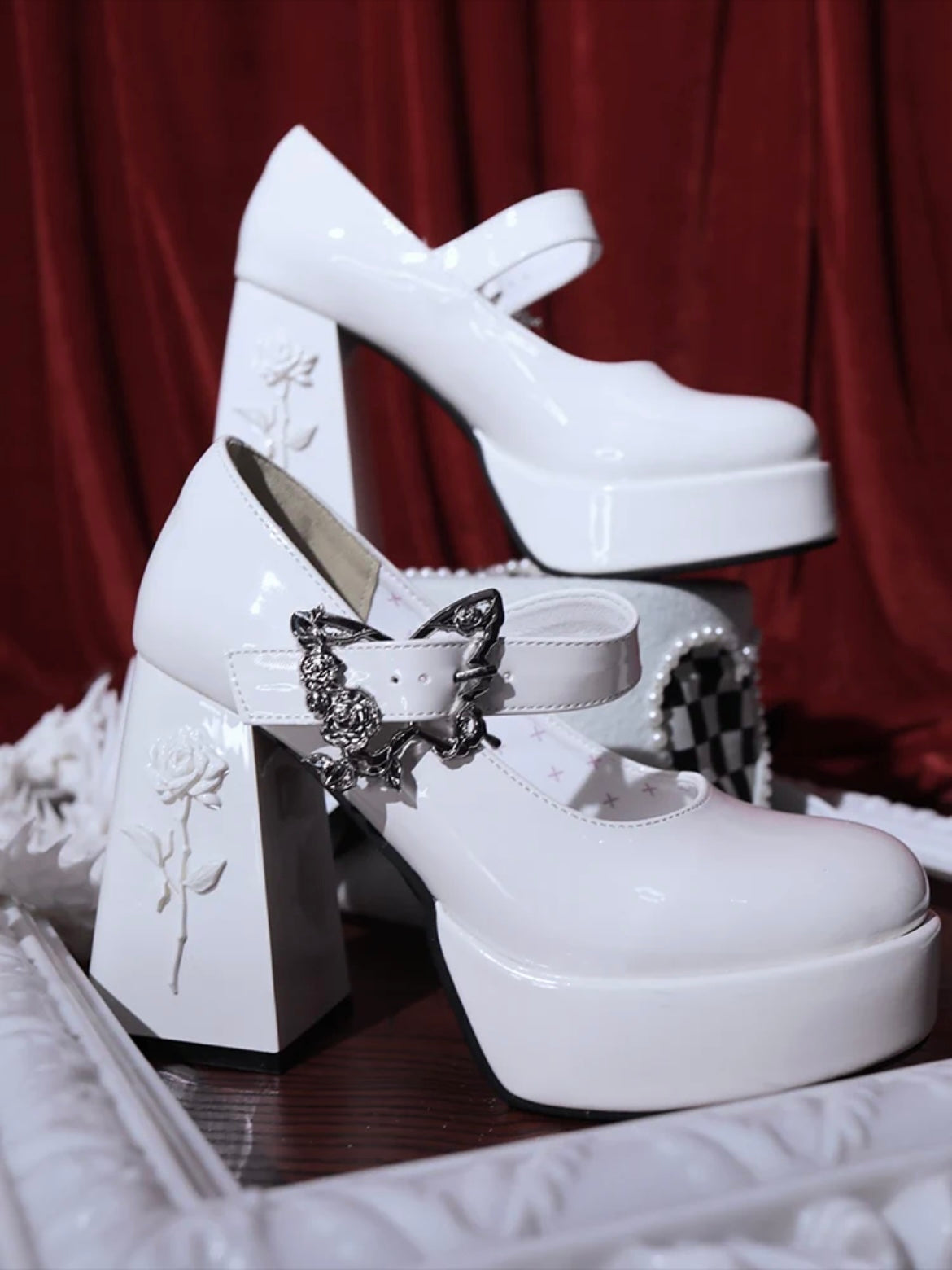 ♡ Dreamland Butterfly ♡ - Bling High Heels