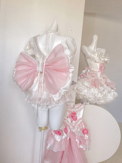 ♡ Dreamlike Grace ♡ - Pink Princess Dress Set