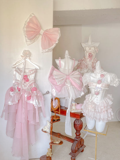 ♡ Dreamlike Grace ♡ - Pink Princess Dress Set