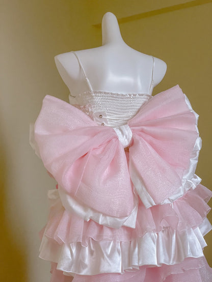 ♡ Dreamlike Grace ♡ - Pink Princess Dress Set