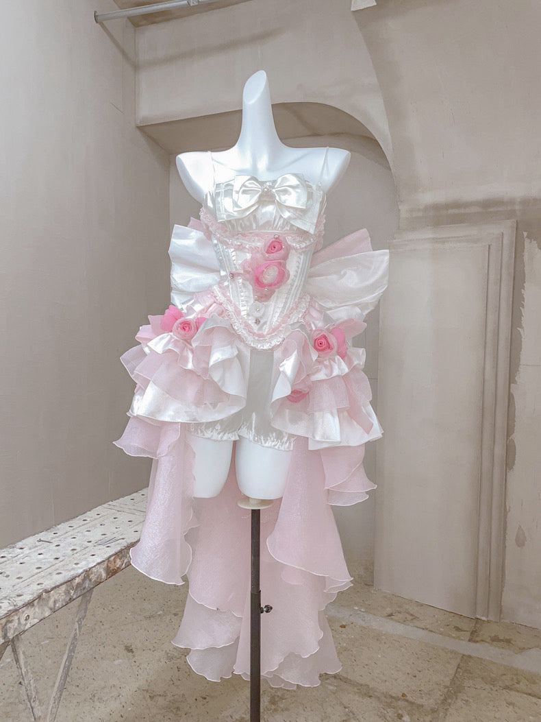 ♡ Dreamlike Grace ♡ - Pink Princess Dress Set