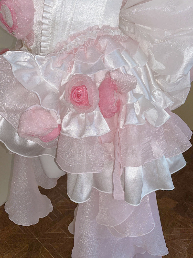 ♡ Dreamlike Grace ♡ - Pink Princess Dress Set