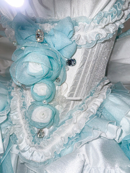 ♡ Dreamlike Grace ♡ - Blue Princess Dress Set