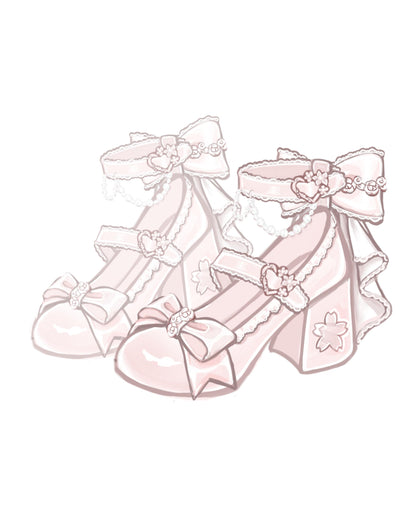 ♡ Sakura ♡ - High Heels