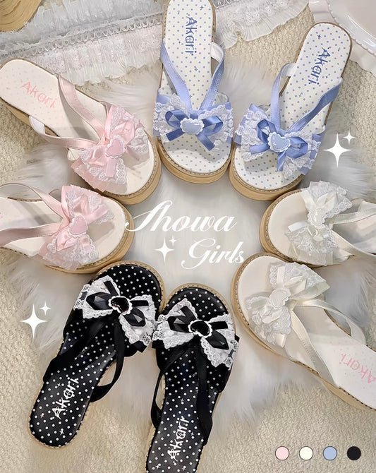 ♡ Showa Girls ♡ - Geta Sandals