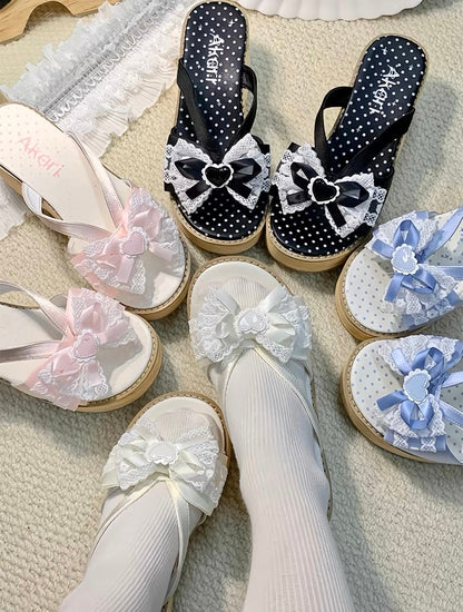 ♡ Showa Girls ♡ - Geta Sandals