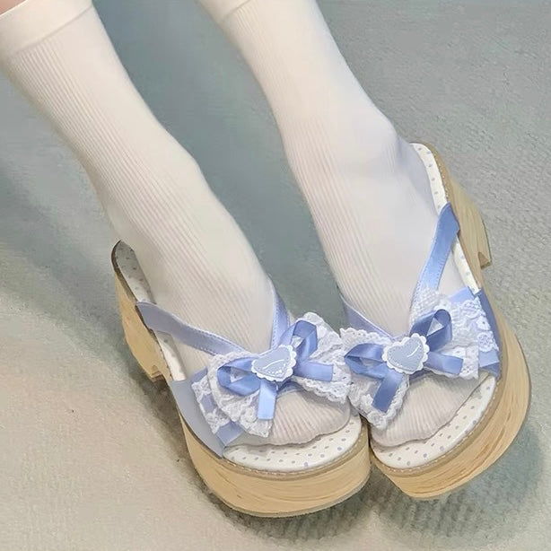 ♡ Showa Girls ♡ - Geta Sandals