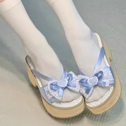 ♡ Showa Girls ♡ - Geta Sandals