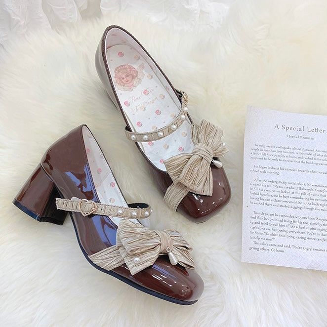 ♡ Butterfly Pastry ♡ - Mid-Heel Shoes