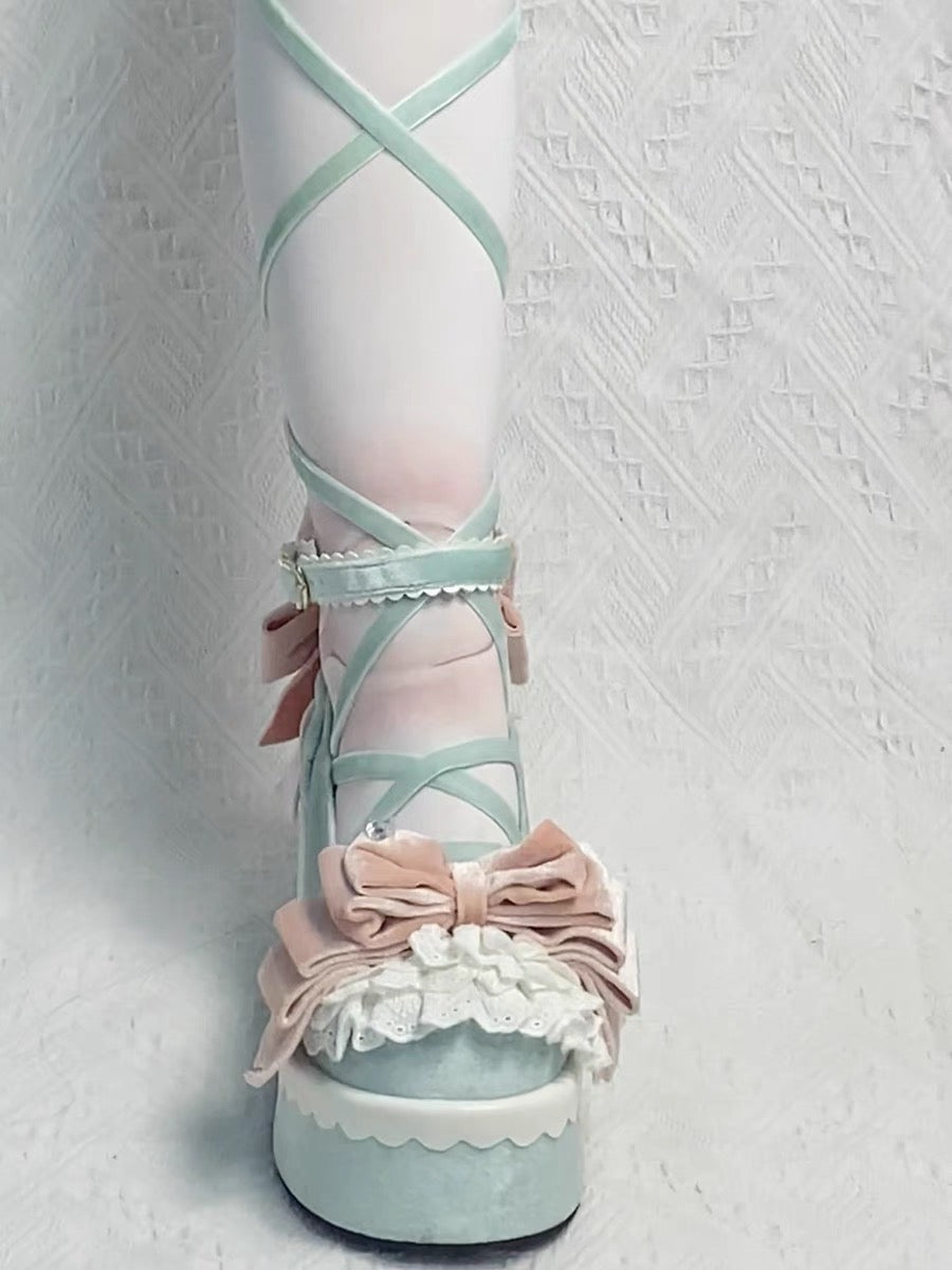 ♡ Velvet Cake ♡ - Flat Platforms