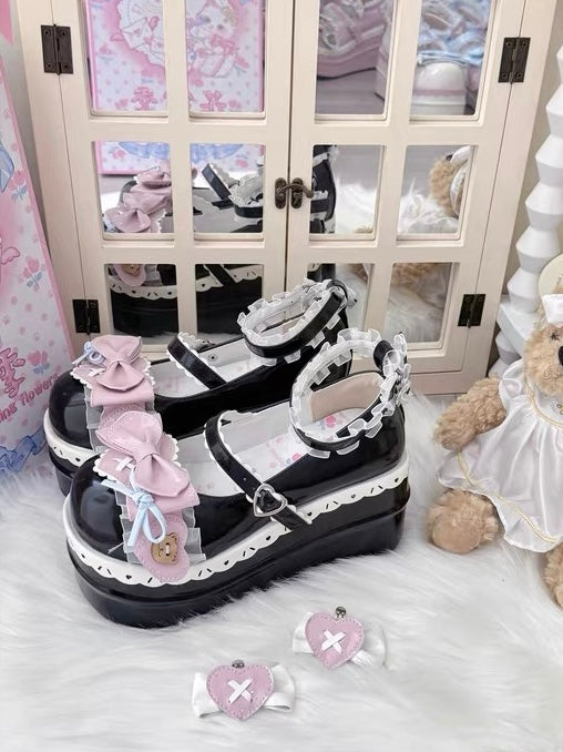 ♡ Cubby Bear ♡ - Dolly Platform Shoes