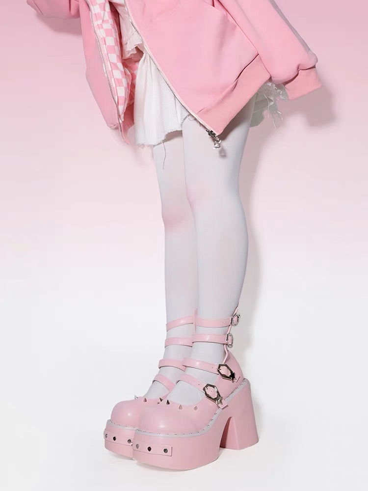 ♡ Punk Doll ♡ - Scarpe con tacco Dolly