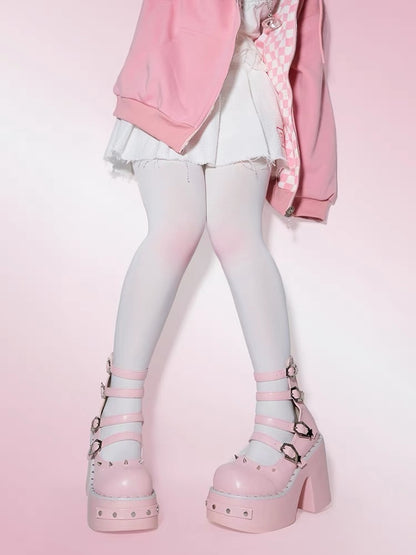 ♡ Punk Doll ♡ - Dolly Platform Heels