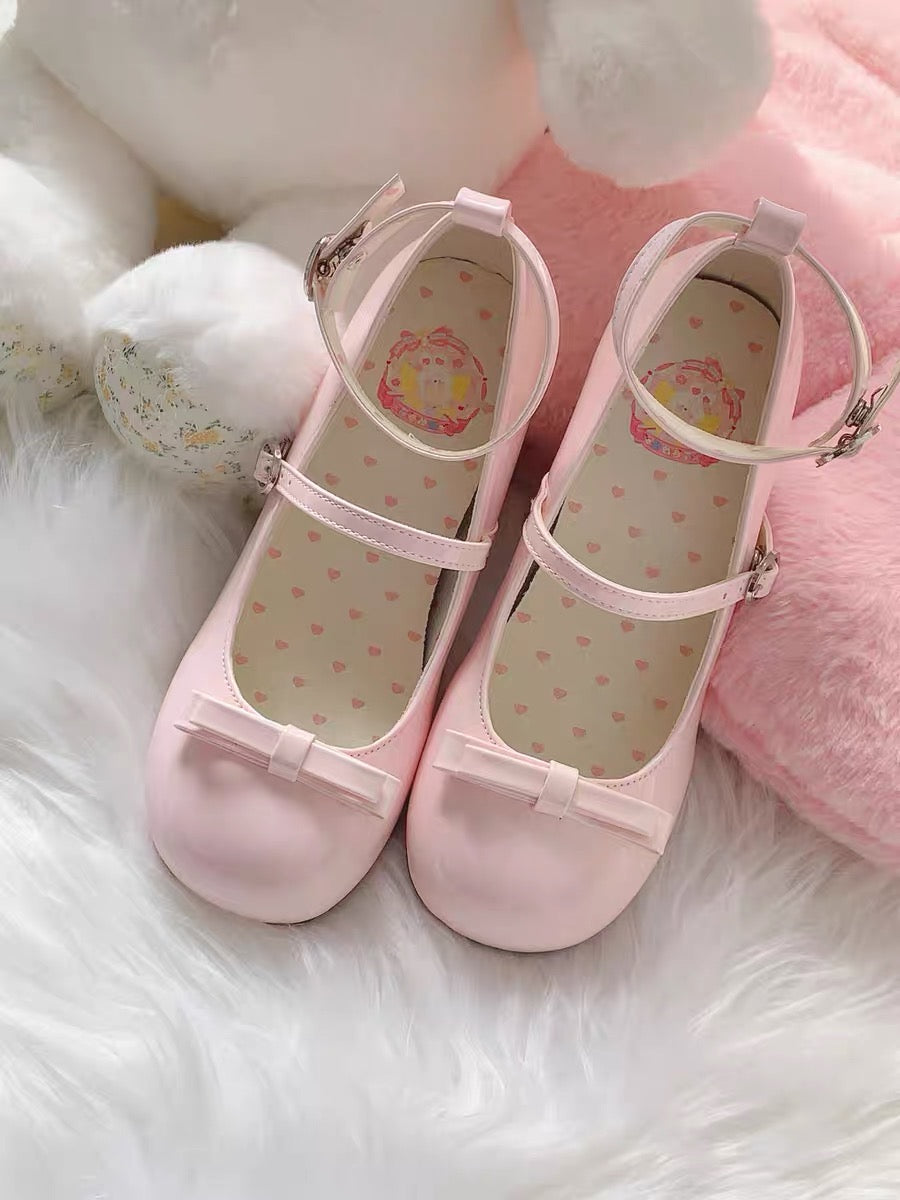 Miss Cream Low Heels Heart of Doll