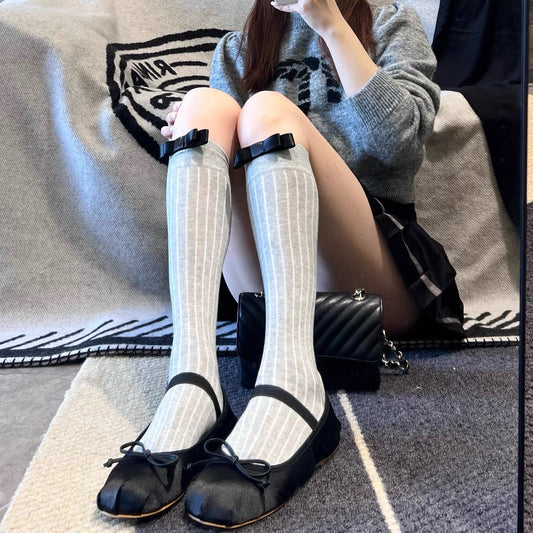 ♡ Bow Academia Socks ♡