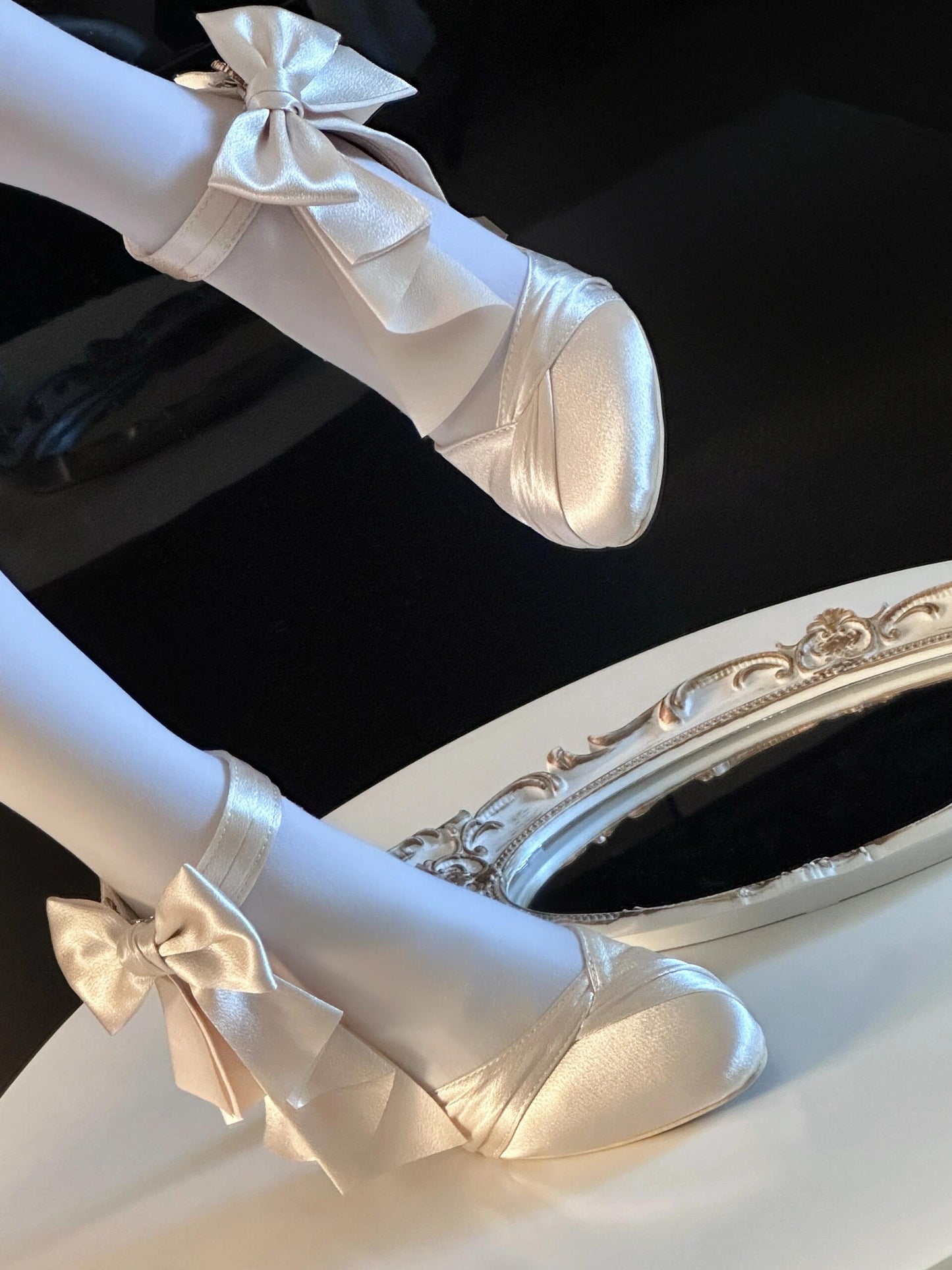 ♡ Crown ♡ - Satin Wedding Heels