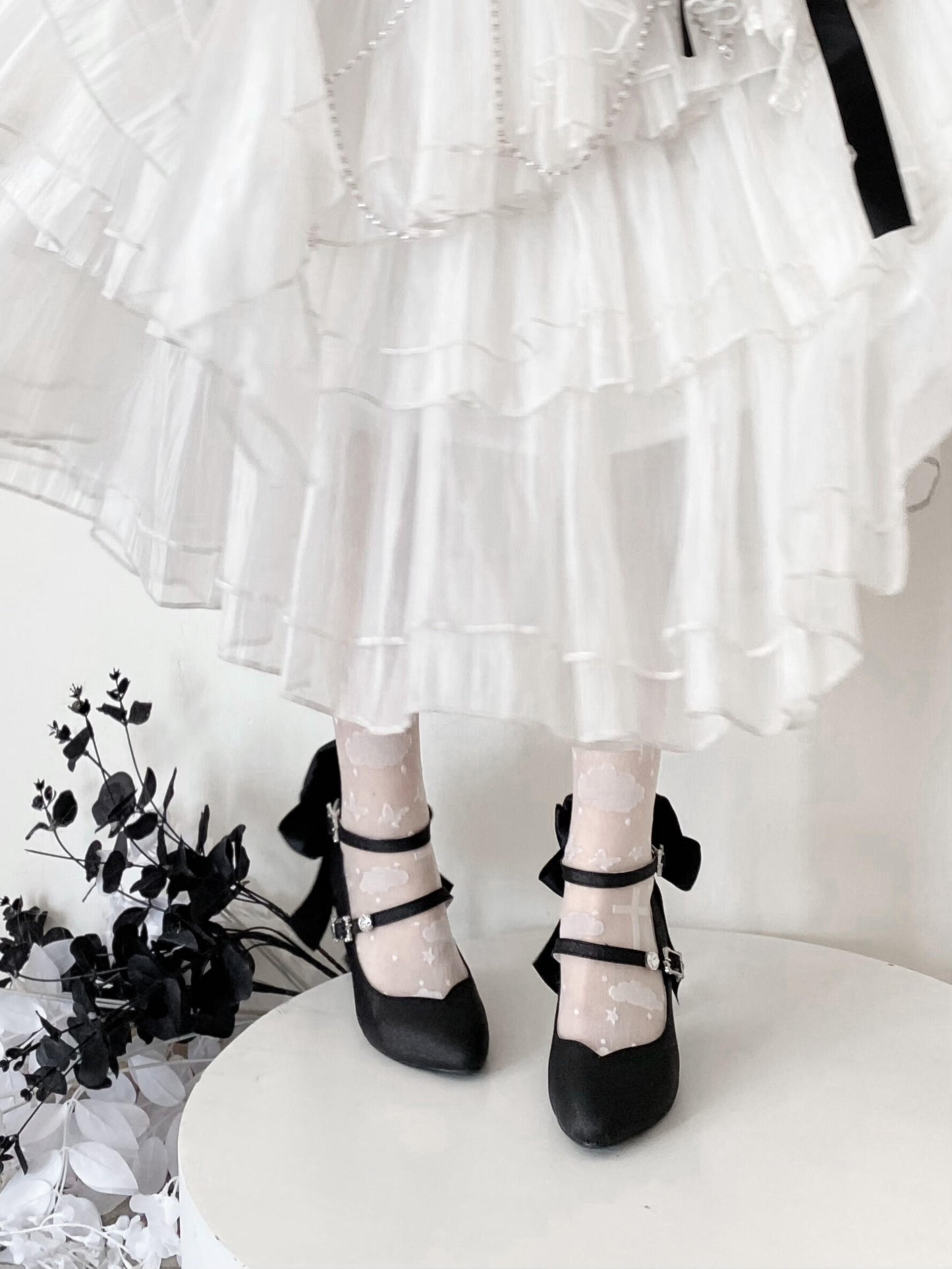 ♡ Crown ♡ - Satin Wedding Heels