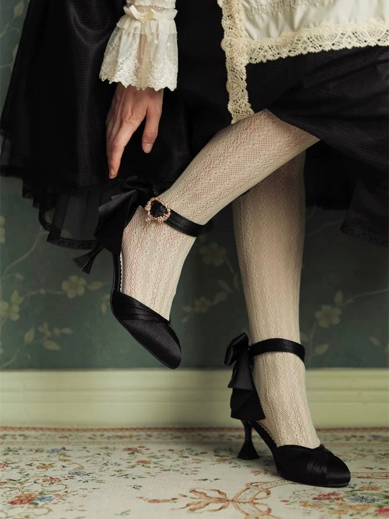 ♡ Crown ♡ - Satin Wedding Heels