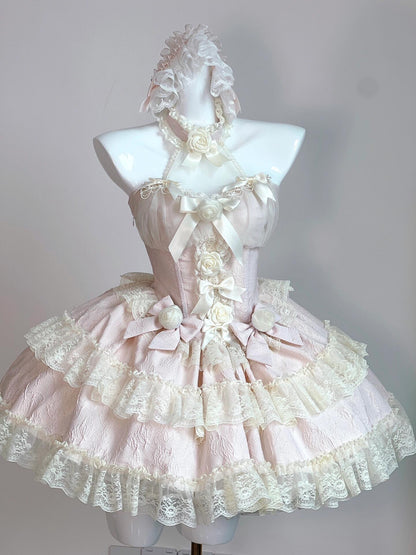 Romantic Lace Butterfly Fairy Rococo Dress