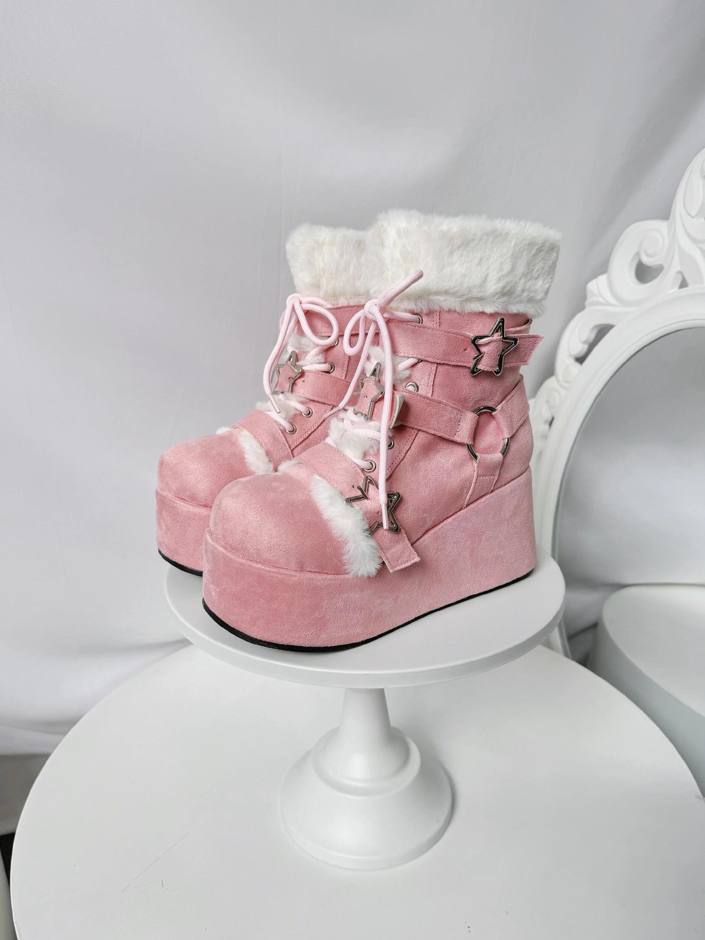 ♡ Star Whisper ♡ - Fleece Boots