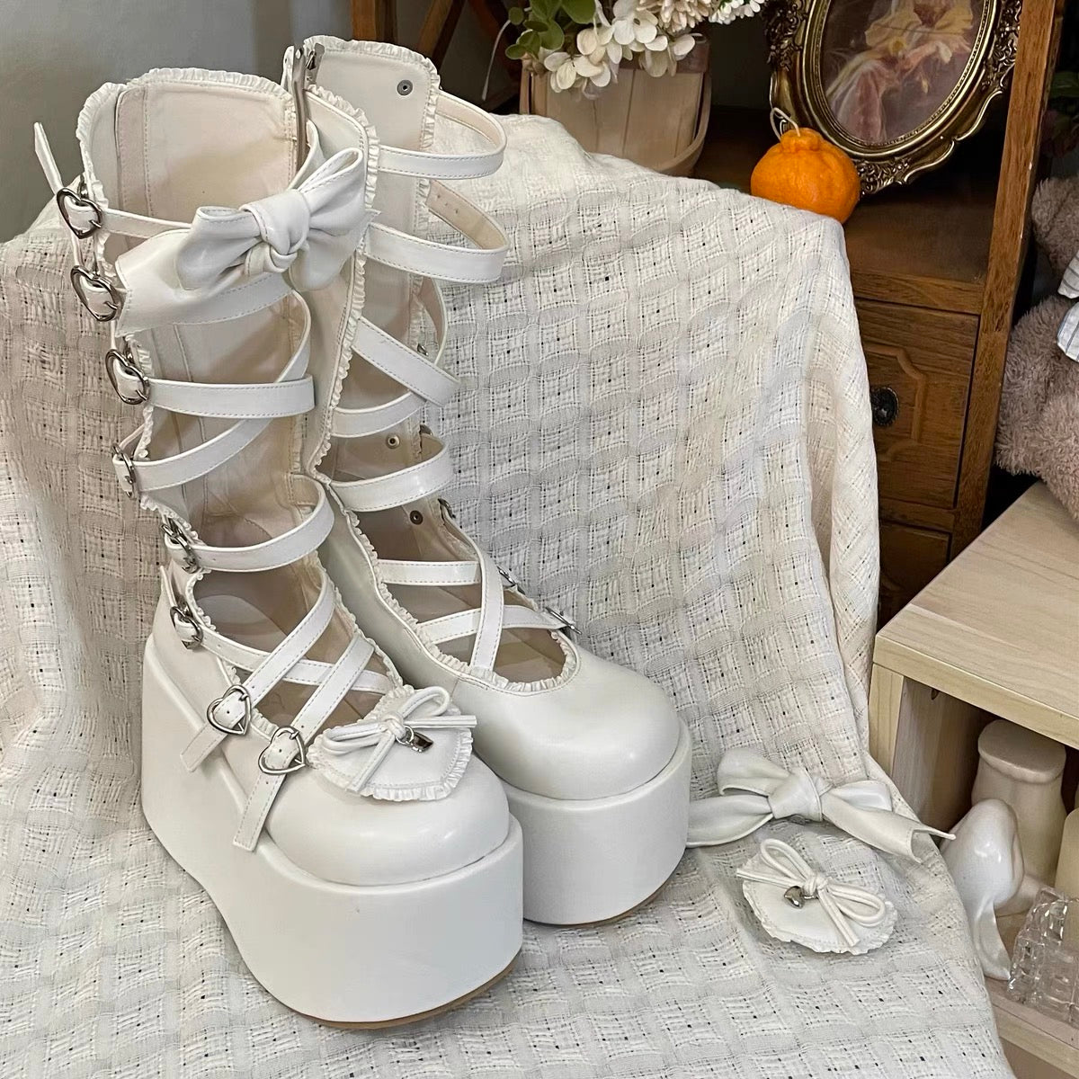 ♡ Lost Party ♡ - Dolly Platform Shoes