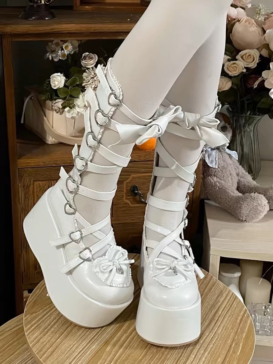 ♡ Lost Party ♡ - Dolly Platform Shoes