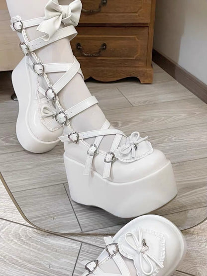 ♡ Lost Party ♡ - Dolly Platform Shoes