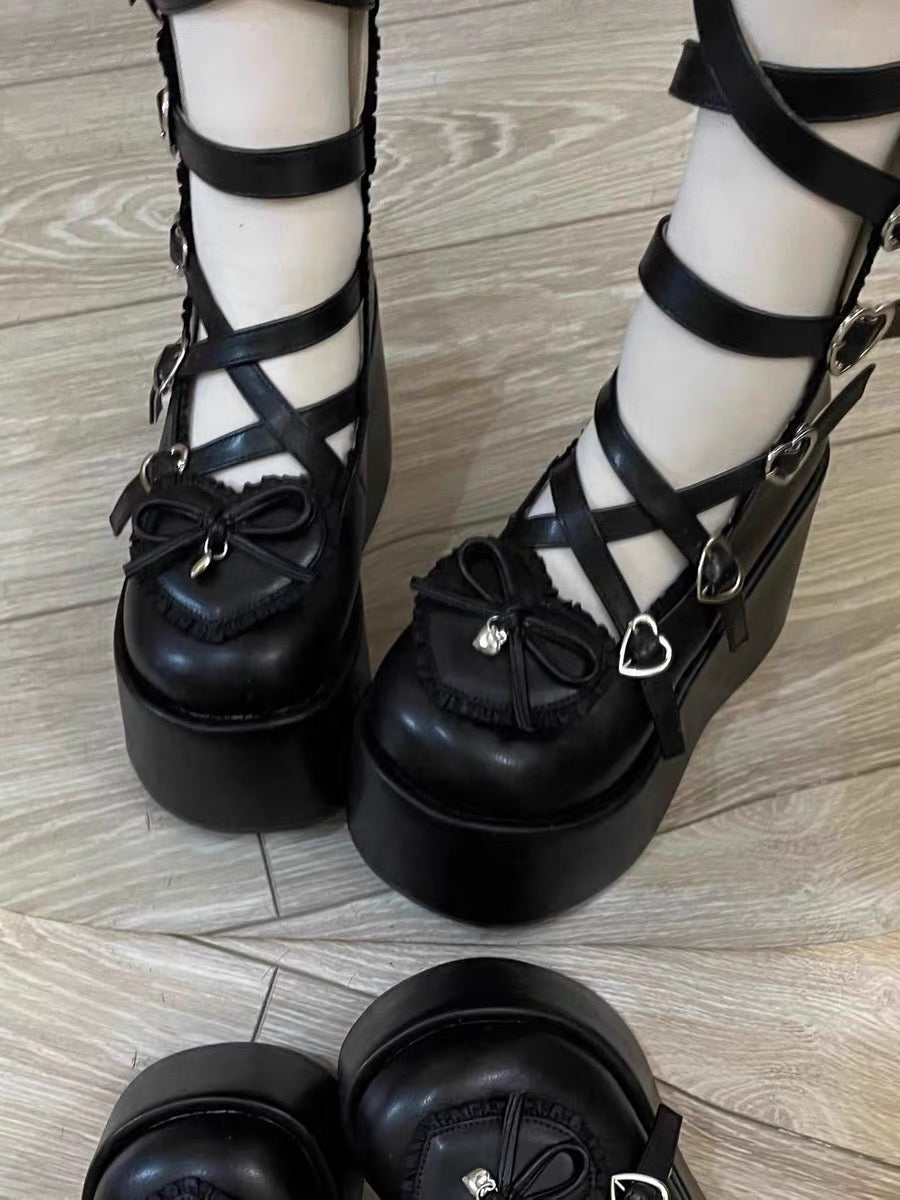 ♡ Lost Party ♡ - Dolly Platform Shoes