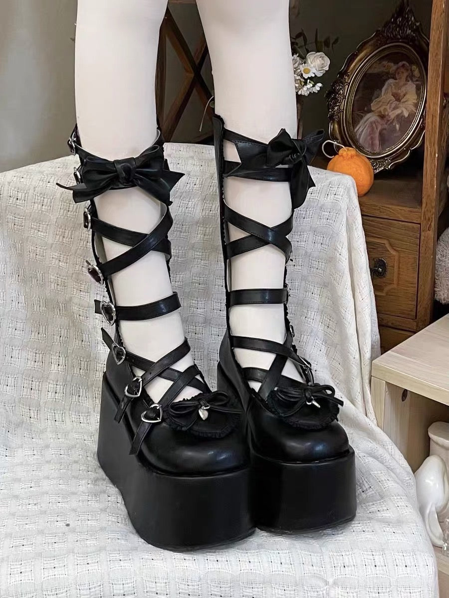 ♡ Lost Party ♡ - Dolly Platform Shoes