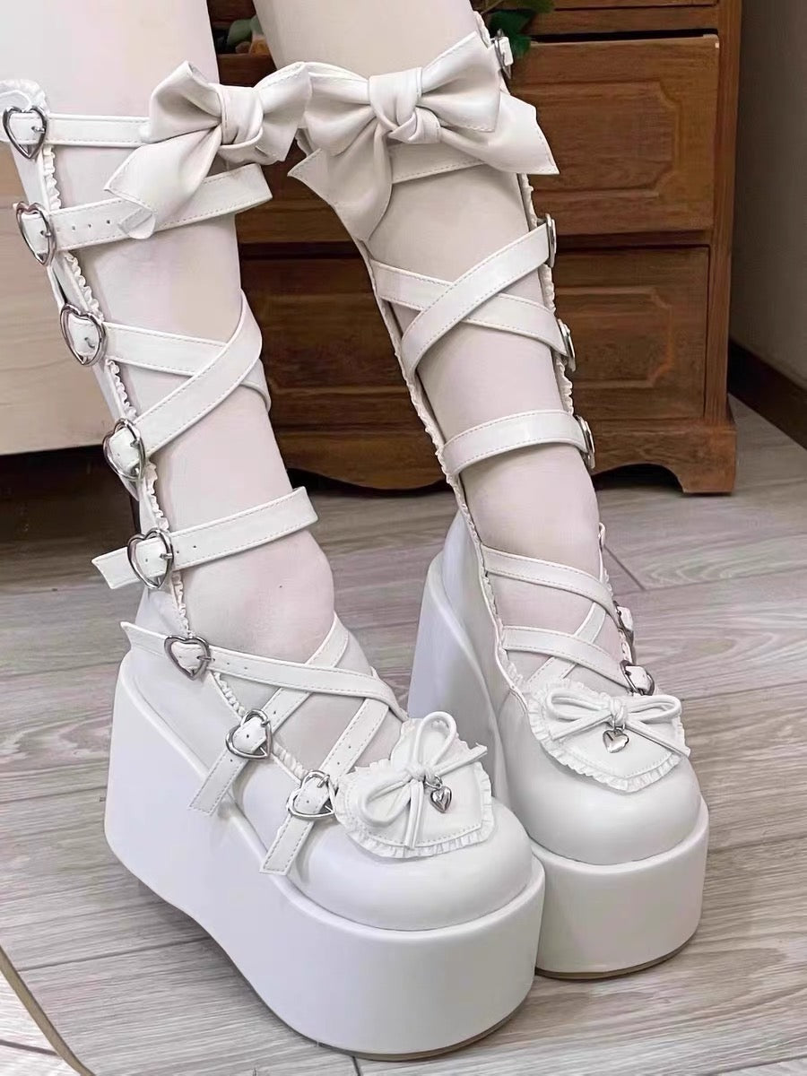 ♡ Lost Party ♡ - Dolly Platform Shoes