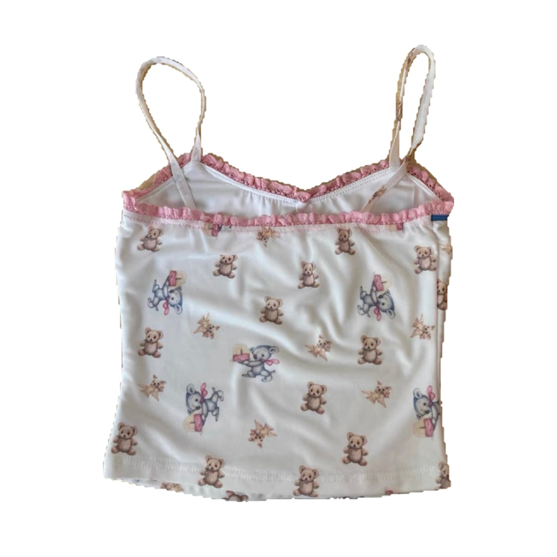 Bear Lace Bow Camisole