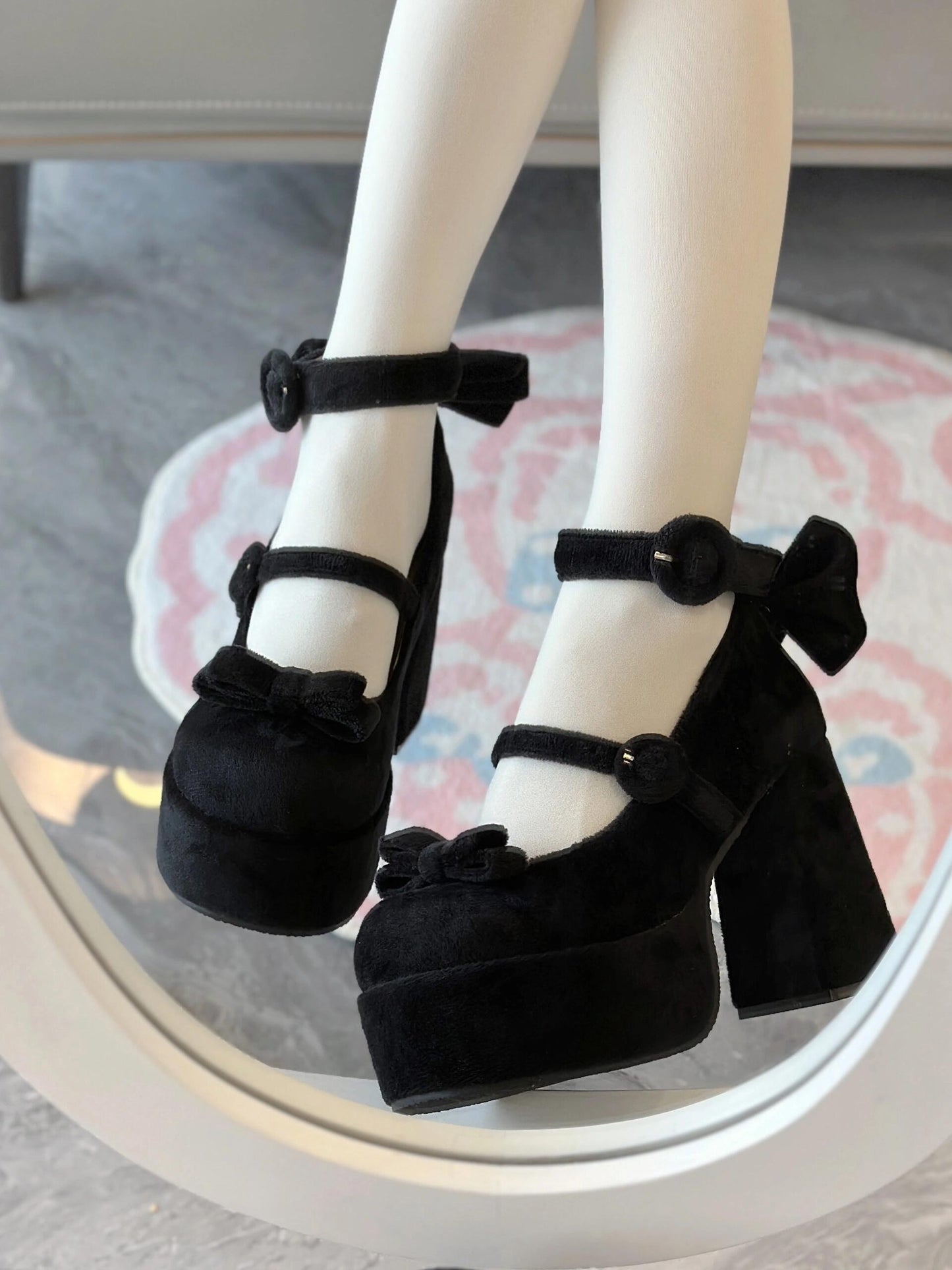 ♡ Contract Doll ♡ - Velvet High Heels