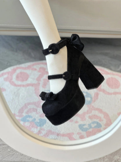 ♡ Contract Doll ♡ - Velvet High Heels