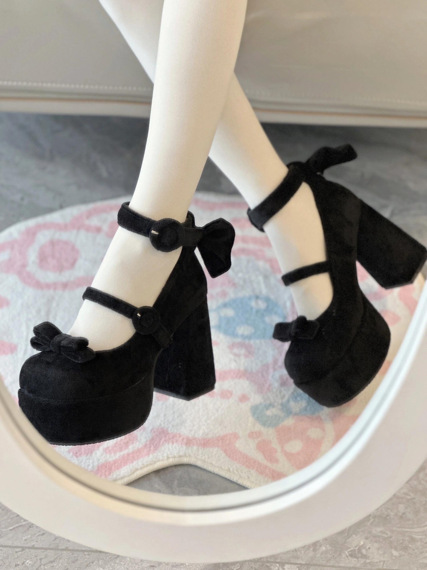 ♡ Contract Doll ♡ - Velvet High Heels