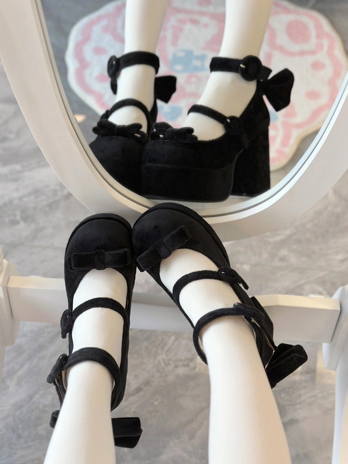 ♡ Contract Doll ♡ - Velvet High Heels