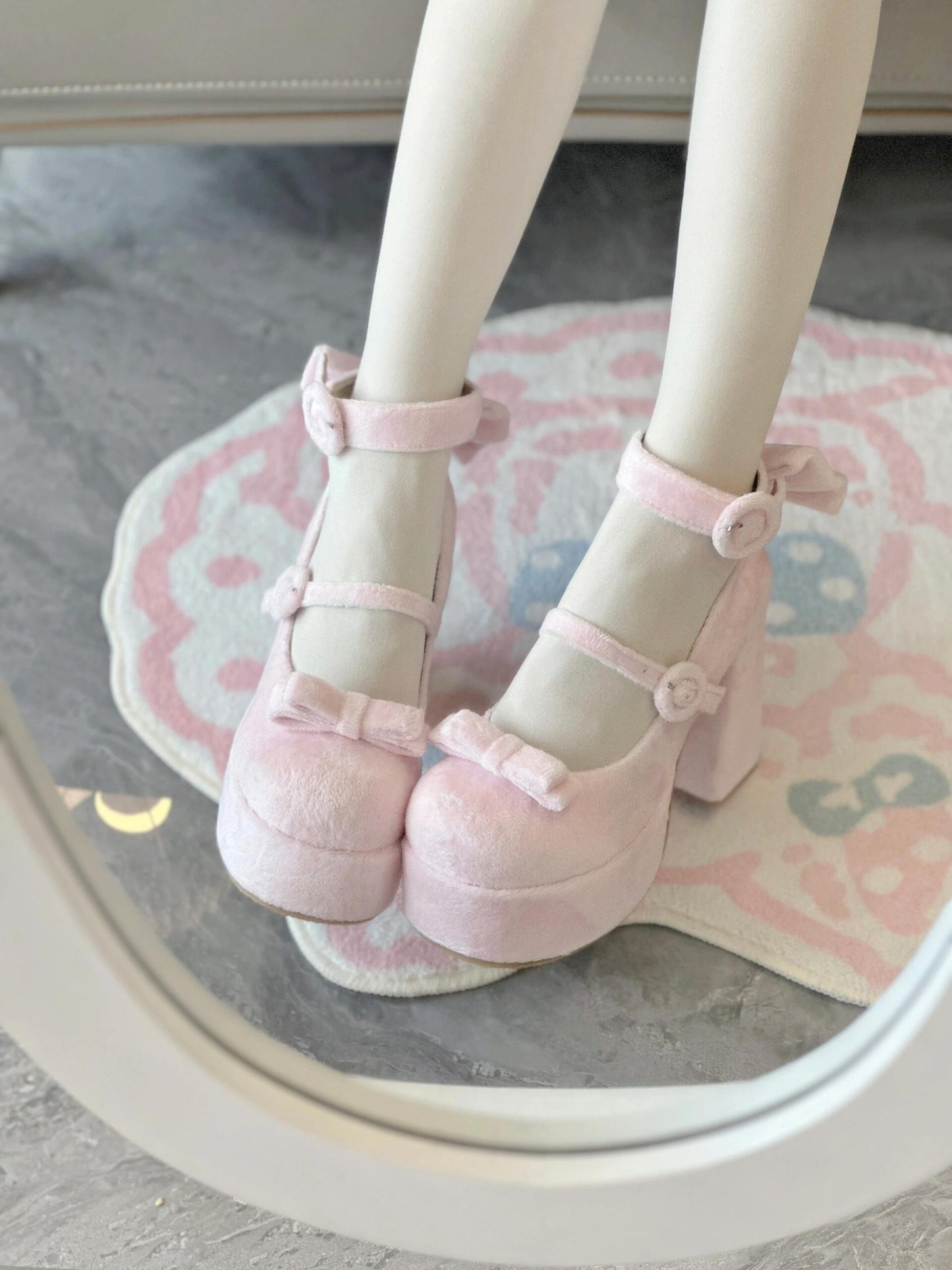 ♡ Contract Doll ♡ - Velvet High Heels