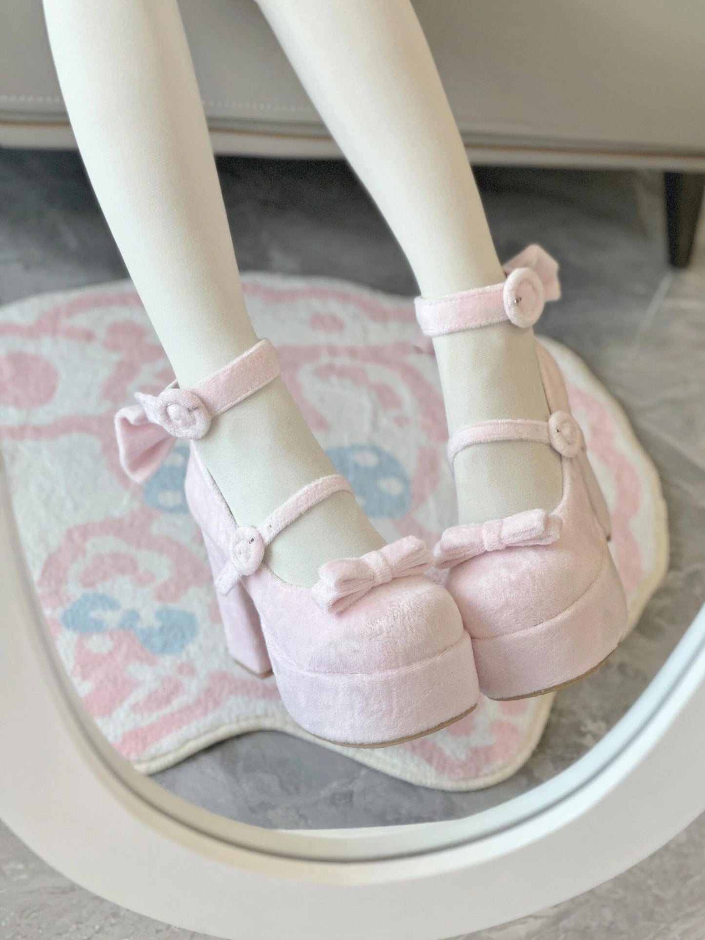 ♡ Contract Doll ♡ - Velvet High Heels