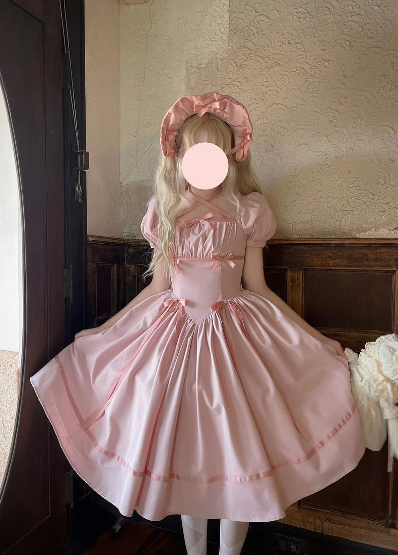 ♡ Pink Ribbon ♡ - Dolly Dress