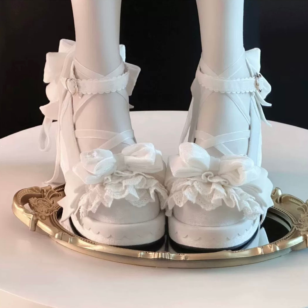 ♡ Stack Cake ♡ - Velvet Platforms