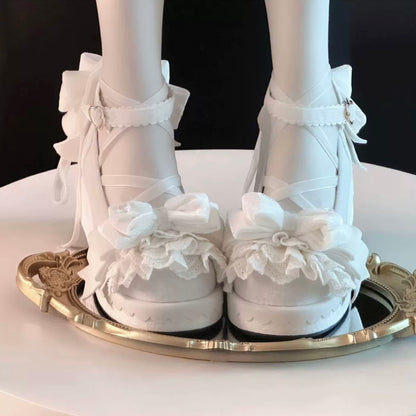 ♡ Stack Cake ♡ - Velvet Platforms